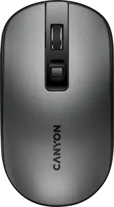 CANYON MW-18, 2.4GHz Wireless Rechargeable Mouse with Pixart sensor, 4keys, Silent switch for right/left keys,DPI: 800/1200/1600, Max. usage 50 hours for one time full charged, 300mAh Li-poly battery,