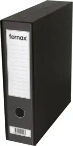 Registrator A4 široki u kutiji Prestige Fornax crni
