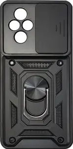 MM TPU HONOR 200 - ANTI-SHOCK WITH RING crna