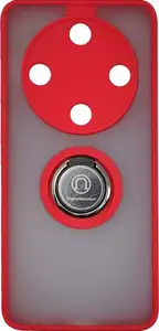 MM TPU HONOR MAGIC 6 LITE / HONOR X50 5G MATTE RED WITH RING