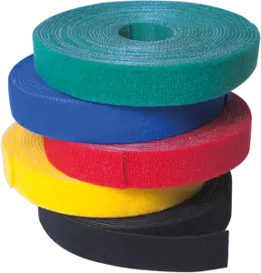 Vezica čičak (Velcro) 16 mm, na kolutu 4m, crna