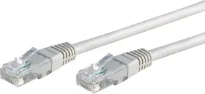 Kabel mrežni UTP, Cat. 6, 3m, CCA, 24AWG, Savitljivi, Bijeli