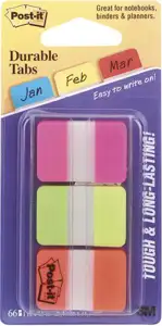 Zastavica 25,4x38mm 3bojex22L Post-it 3M.686-PGO blister