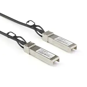 StarTech.com 1m SFP+ to SFP+ Direct Attach Cable for Dell EMC DAC-SFP-10G-1M - 10GbE SFP+ Copper DAC 10 Gbps Passive Twinax - 10GBase direct attach cable - 1 m