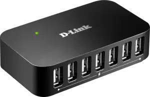 HUB eksterni USB2.0 D-Link DUB-H7, 7-port, USB2.0