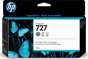 HP 727 130-ml Gray Designjet Ink Cartridge