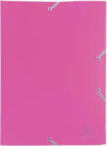 Fascikl klapa s gumicom pp A4 Exacompta 55920E ciklama