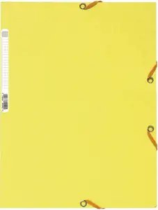 Fascikl klapa s gumicom chartreuse A4 Exacompta 55529E limun žuti