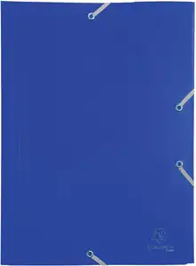 Fascikl klapa s gumicom pp A4 Exacompta 55902E plavi