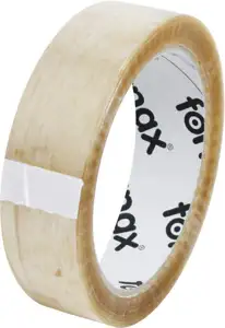 Traka ljepljiva 25mm/66m solvent Fornax prozirna