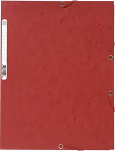 Fascikl klapa s gumicom chartreuse A4 Exacompta 55505E crveni