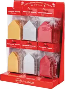 Kuverte darovne male 7,5x5,5 pk4 Rex sortirano blister