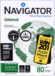 Papir ILK Navigator A4 80g Universal pk500 Soporcel