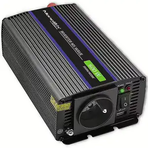 QOLTEC VOLTAGE CONVERTER 600 MS WAVE | 12V NA 230V