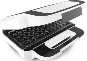 Tefal Snack XL SW7011 sandwich maker 850 W White, Stainless steel