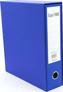 Registrator A4 široki u kutiji Lipa Mill 004089 plavi
