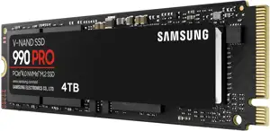 SSD 4TB M.2 80mm PCI-e 4.0 x4 NVMe, V-NAND, Samsung 990 PRO MZ-V9P4T0BW