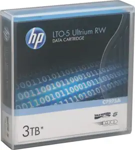 HP LTO-5 Ultrium 3 TB RW Data Cartridge, C7975A