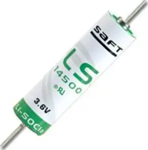 Baterija litijeva 3,6V AA LS 14500, SAFT, sa izvodima