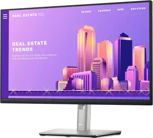 Monitor DELL Professional P2422H 23.8in, 1920x1080, FHD, Antiglare, 16:9, 1000:1, 250 cd/m2, 8ms/5ms, 178/178, DP, HDMI, VGA, 5x USB 3.2, Tilt, Swivel, Pivot, Height Adjust, 3Y