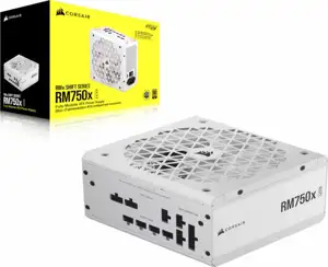 Napajanje Corsair RM750x Shift White, 750 Watt80 PLUS GOLD Certified, Fully Modular Power Supply