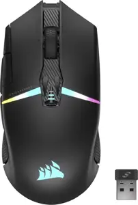 Miš Corsair Nightsabre Wireless Gaming MouseBacklit RGB LED, Optical, Black