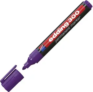 Marker permanentni 1,5-3mm okrugli vrh Edding 300 ljubičasti