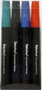 Marker permanentni 1,5-3mm okrugli vrh 4/1 FORoffice