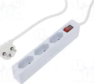 LogiLink - Slim - power strip - 1700 Watt