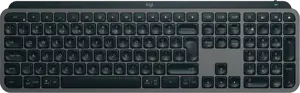 LOGITECH MX Keys S - GRAPHITE - UK - BT - INTNL-973 - PLUS PALMREST