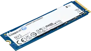Kingston SSD 2TB NV3 M.2 2280 PCIe 4.0 NVMe SSD , SNV3S/2000G