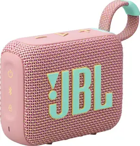 JBL GO 4 Bluetooth portable speaker, pink
