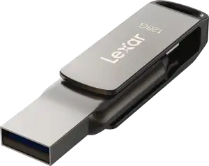 Lexar 128GB Dual Type-C and Type-A USB 3.1 flash drive, up to 130MB/s read, EAN: 843367129072