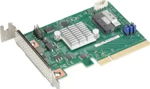 Supermicro AOC-SLG4-2E4T Dual-Port Gen-4 Internal NVMe Host Bus Adapter