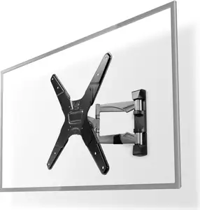 Nosač zidni za TV NEDIS TVWM5530BK, 23-55incha, 30kg, 20° nagib, rotacija 180°