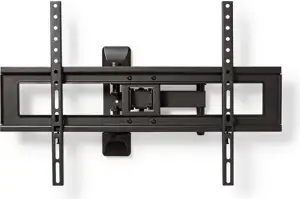 Nosač zidni za TV NEDIS TVWM1550BK, 37-70incha, 25kg, 20° nagib, rotacija 180°