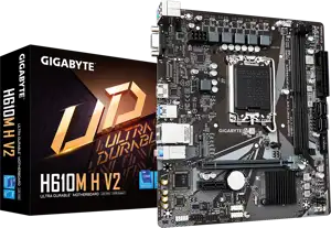 GIGABYTE H610M H V2, DDR5, SATA3, HDMI, USB3.2Gen1, LGA1700 mATX