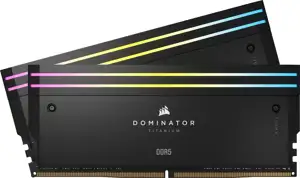 CORSAIR RAM Dominator Titanium RGB - 32 GB (2 x 16 GB Kit) - DDR5 6600 DIMM CL32