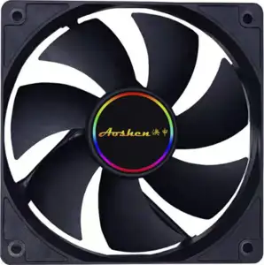 NaviaTec PC Case Fan 120mm, Black