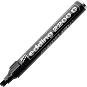 Marker permanentni 1-5mm klinasti vrh Edding 2200 C crni