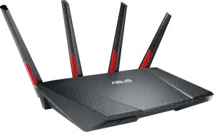 ASUS DSL-AC68VG bežični usmjerivač Dvofrekvencijski (2,4 GHz / 5 GHz) Gigabit Ethernet Crno