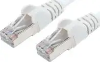 S/FTP 26 AWG, Cat7 Raw Cable, Cat6a Modular Plugs, 20 m (65 ft.), White