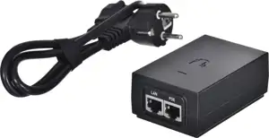 Ubqiuiti Networks Gigabit PoE adapter 24V 1,25A (30W), w power cable (EU)
