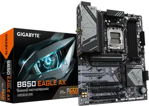 GIGABYTE MB B650 EAGLE (AM5, 4xDDR5 128, 1x PCI-E 4.0 x16x16, 3x PCI-E 3.0 x16x1, 4x SATA, 3x M.2 PCIe 4.0, 1xHDMI, 1xDP, 2.5GbE LAN, ATX, Retail)
