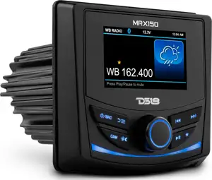 Marine radio DS18, MRX150,4x50W RMS, LCD 3