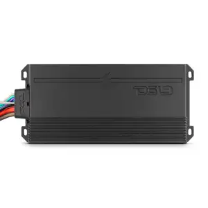 Marine pojačalo DS18, NVY-IPX7.4, 4 kanalno, full range, IPX7, potopivo, 4x120W RMS, 2 x 350W RMS Bridge, kod 4 ohma, Class D.