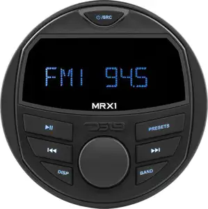 Marine radio DS18, MRX1, 4x40W RMS, LCD 2,5