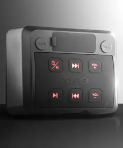 Marine Bluetooth Audio prijemnik DS18,ENSBTRC-SQ, USB, Aux, RCA izlaz, BT.