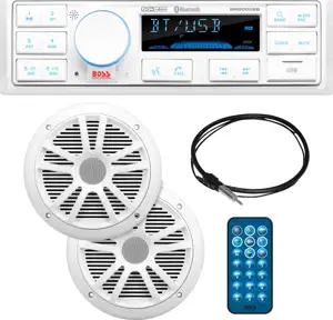 Komplet BOSS MARINE MCK500WB.6, 2u1, bijeli zvučnici 2 komada.