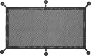Držač kabela ispod stola (mreža) 69x34 cm, do 3kg tereta, crna